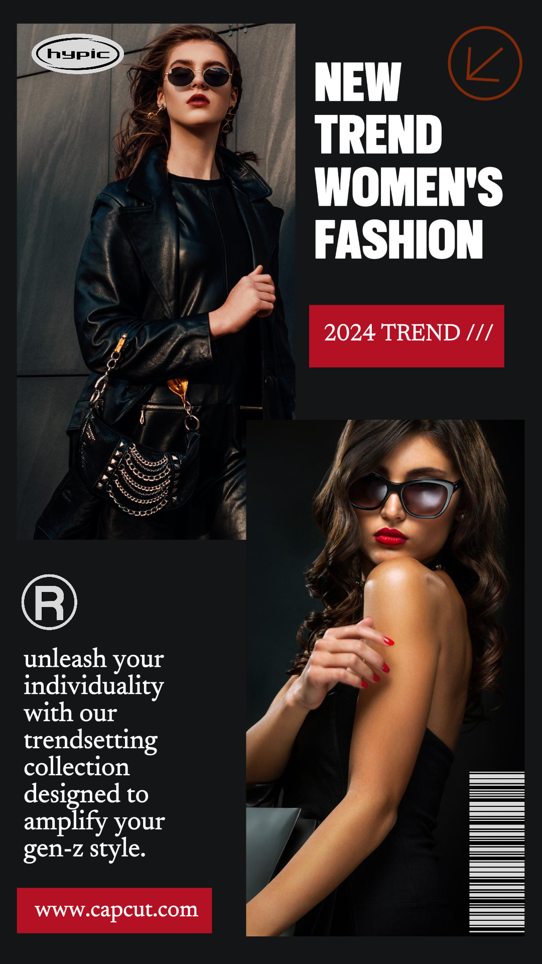 Modetrend Produktanzeige Instagram Story