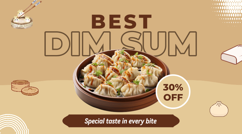 Makanan & Minuman Dim Sum Promosi Iklan Facebook