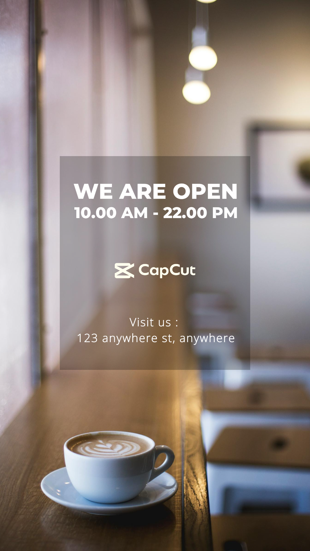 Modèle d'image Entreprise et bureau Nous sommes ouverts Instagram Story 