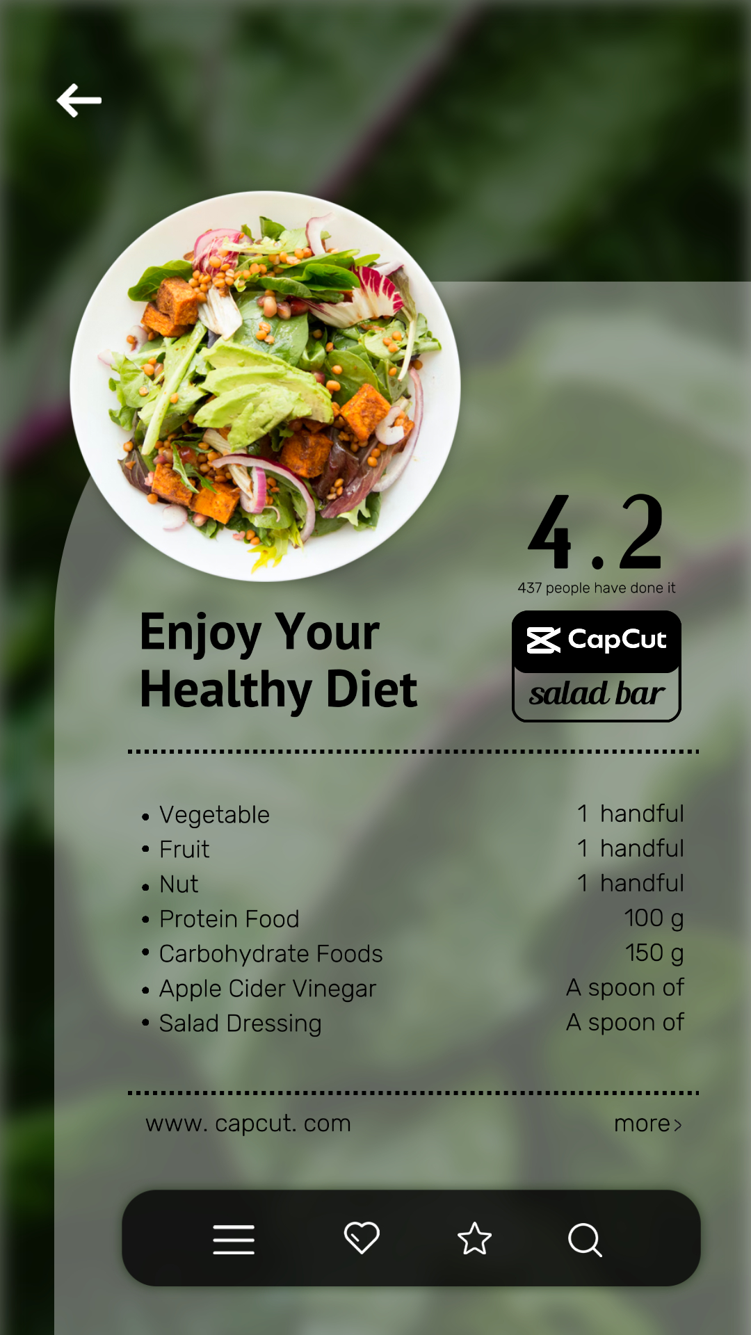 Lebensmittel & Getränke Salat Rezept Einfacher Stil1