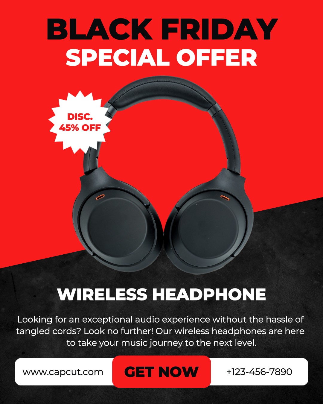 Promoção Black Friday Instagram Potrait