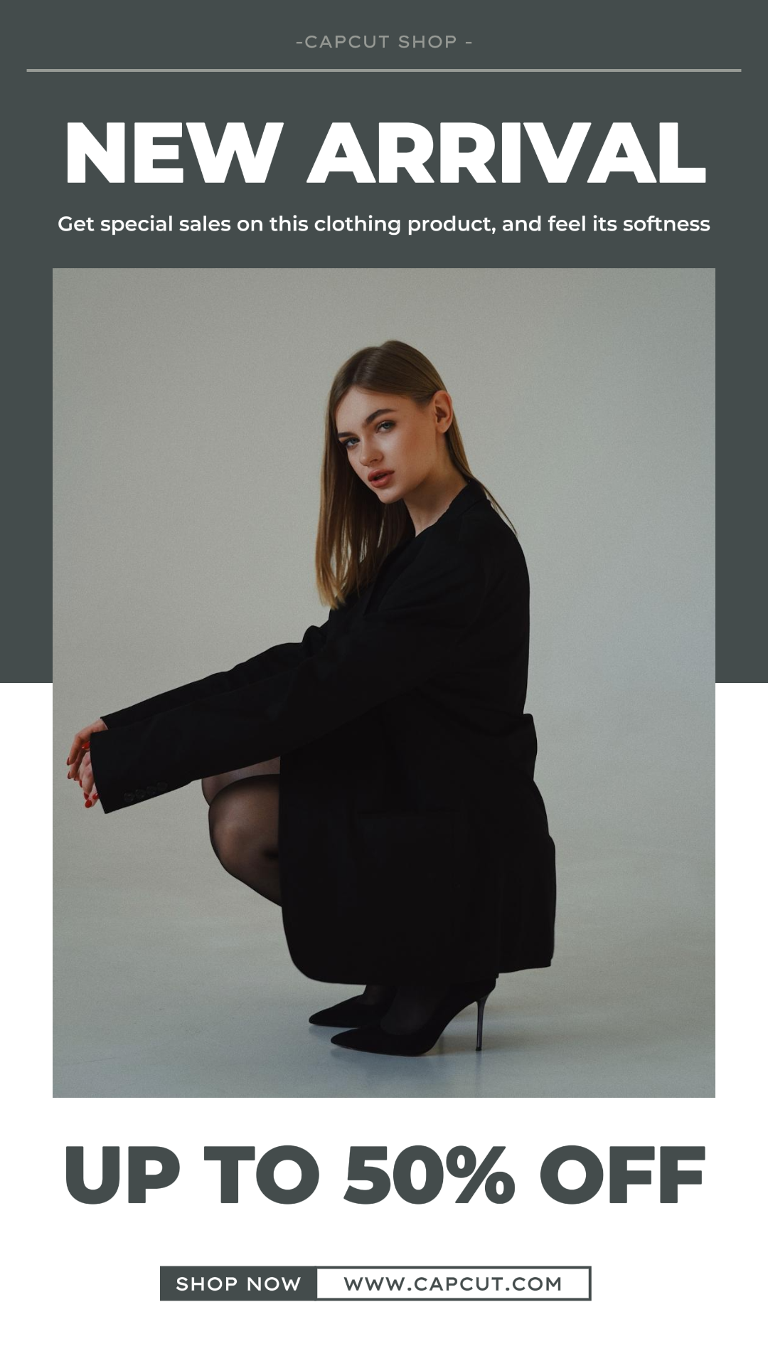 Clothing and shoes - Marketing Poster Product Display Instagram Story