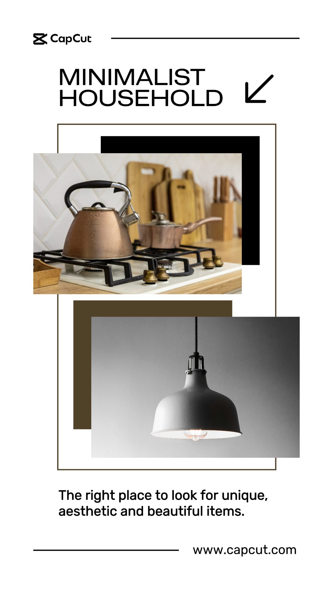 Promosi Rumah Tangga Minimalis Rumah Tangga Instagram Story White