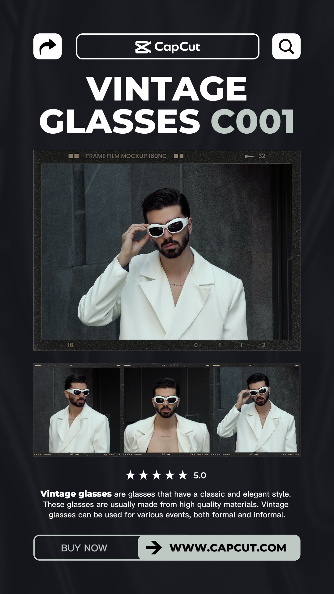 capcut template cover