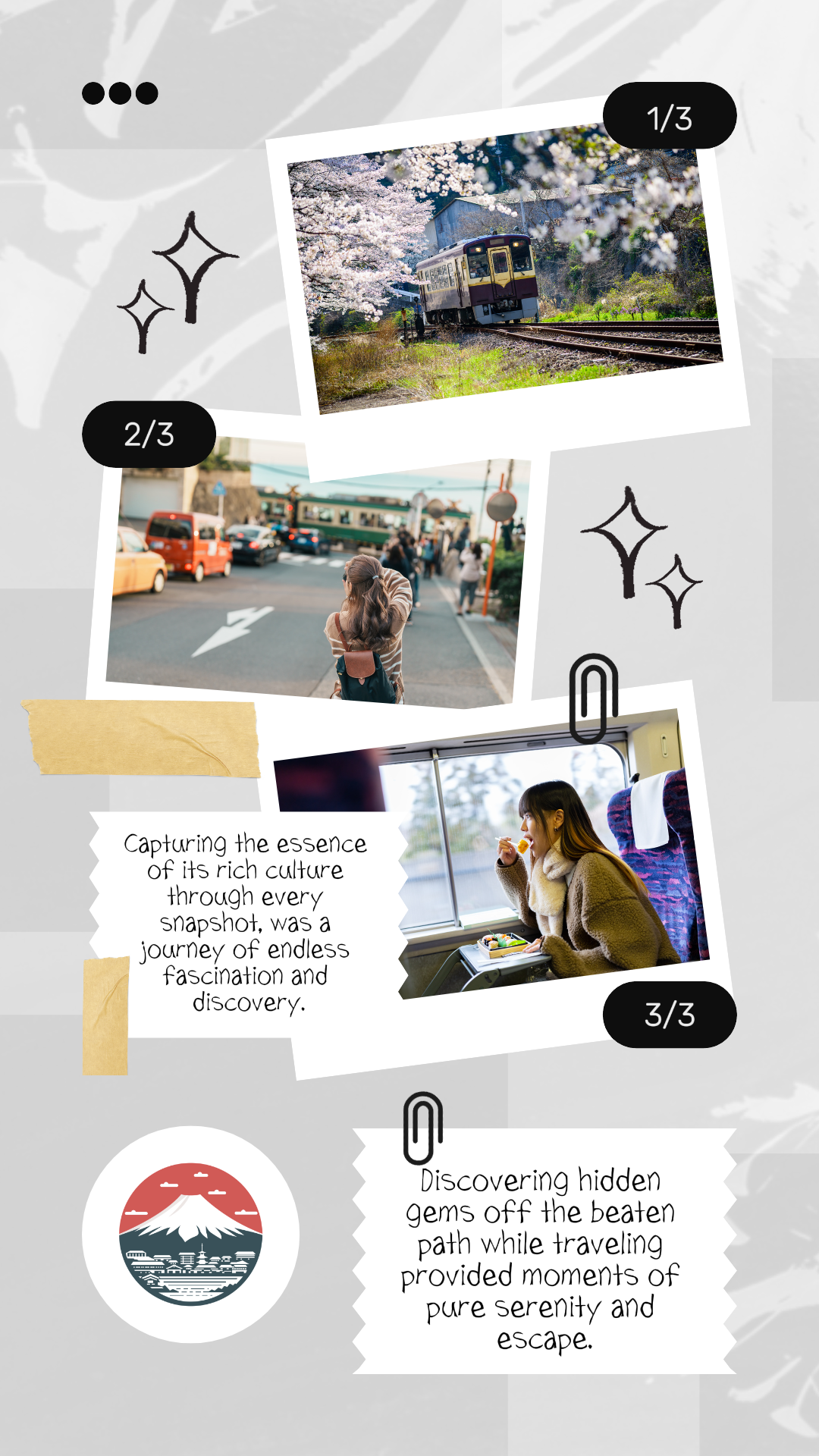 Minimalist Collage Marketing Poster General industry Travel Collage Tiktok