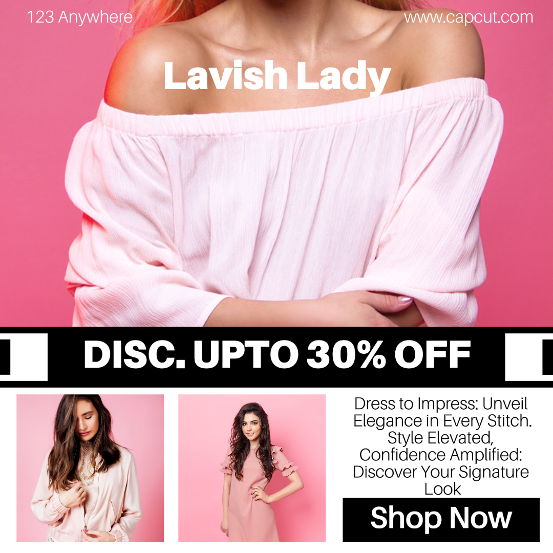 3 Multi-Product Fashion Promotion - Pink Style