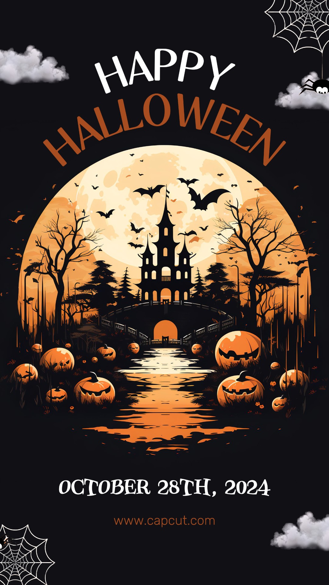 Feliz Halloween Tiktok Post