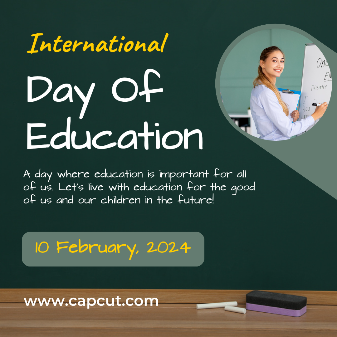 International Day Of Education Instagram Post