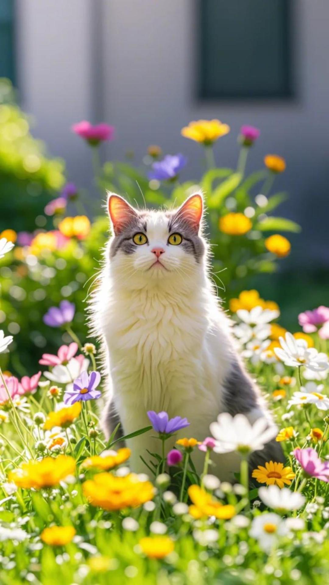 Poster Kreatif Wallpaper Kucing Lucu