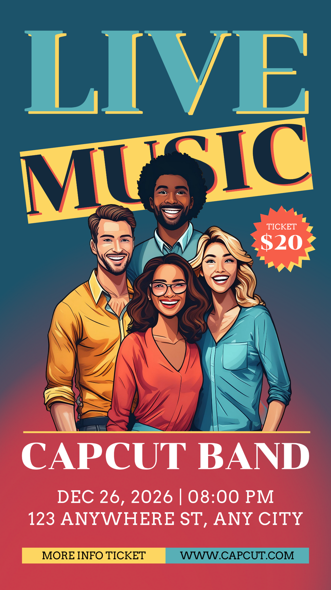 capcut template cover