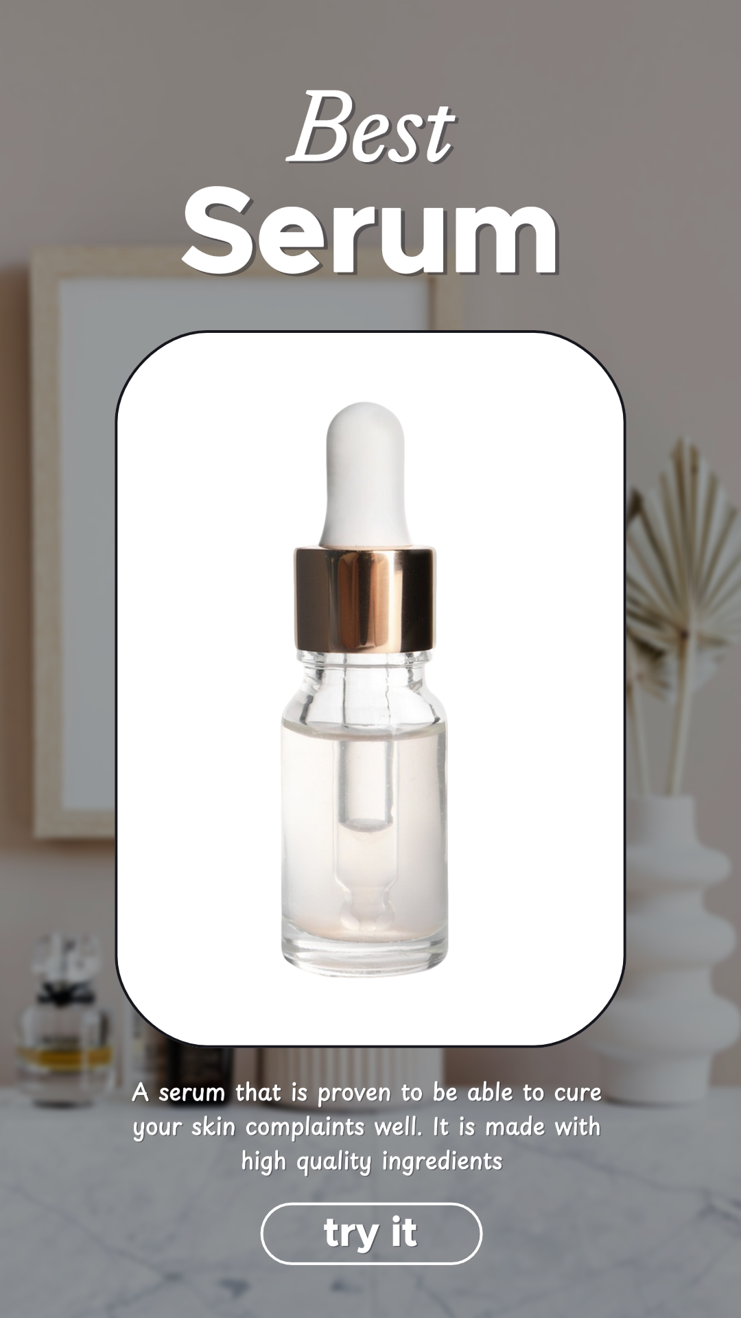  Tiktok Thumbnail Schönheit und Pflege beste Serum