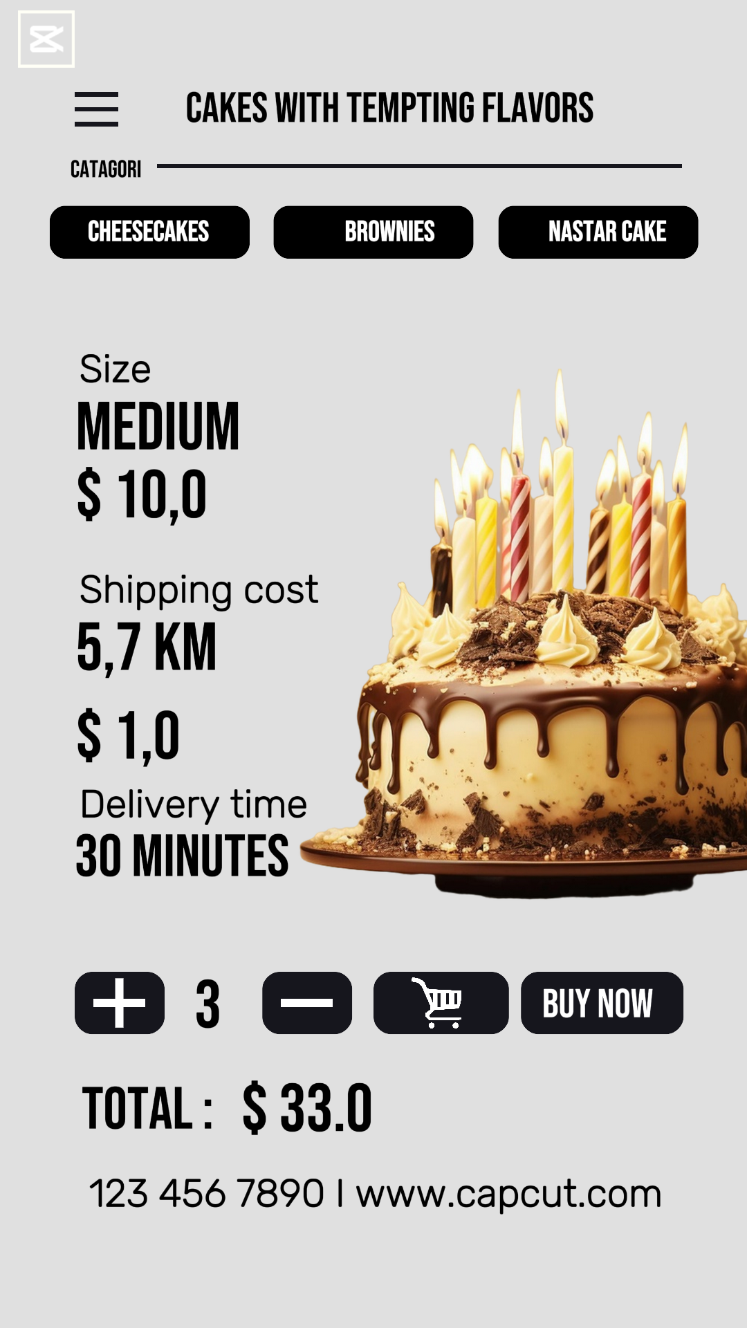 capcut template cover