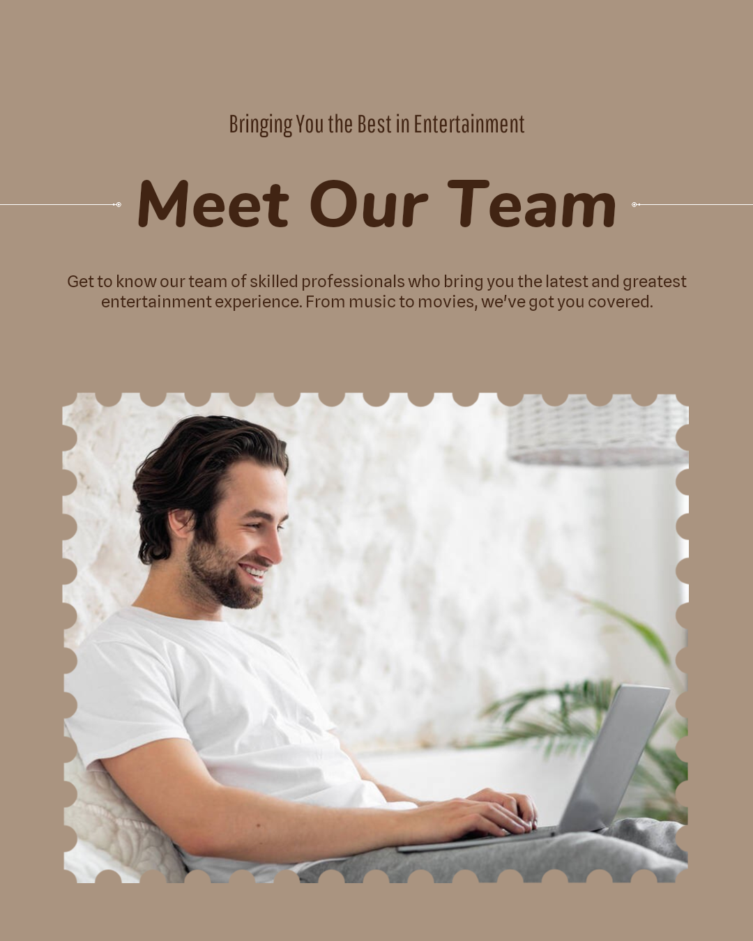 Entertainment Team introduction