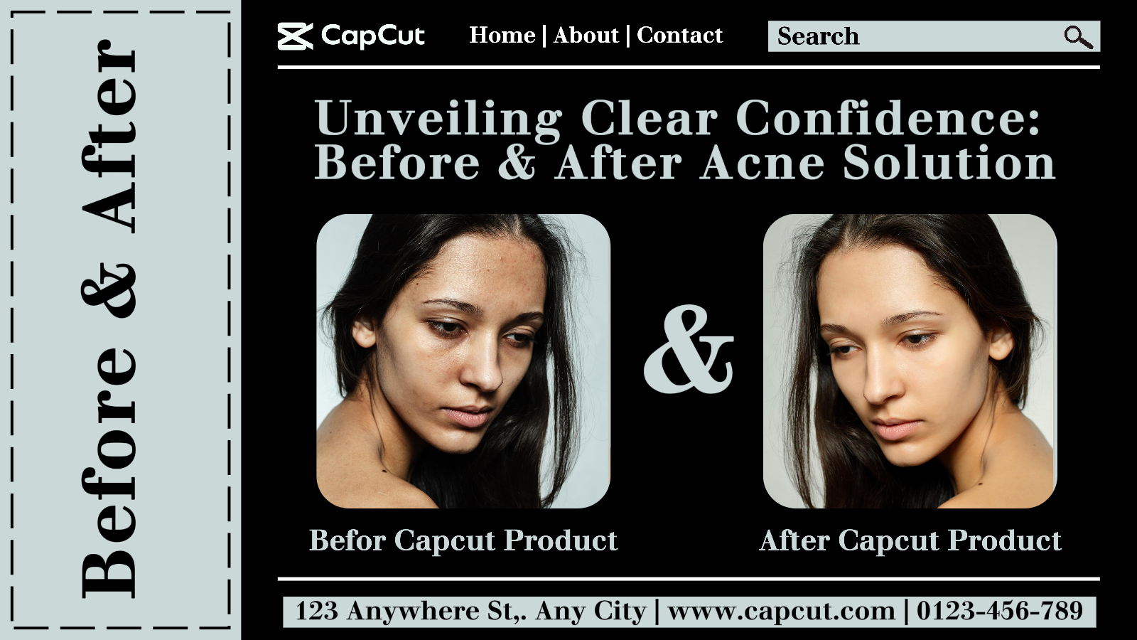 Keratin Before After 3 Templates - Pippit