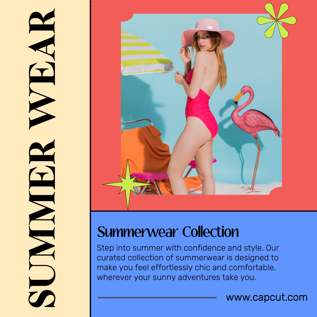 Sommerverkauf - Instagram Post - Summer Wear Warm Palette