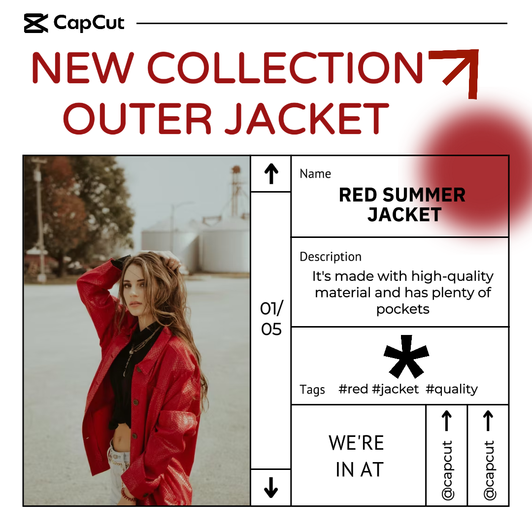 capcut template cover