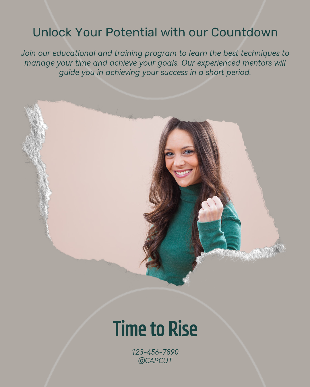 Educação e formação Contagem decrescente