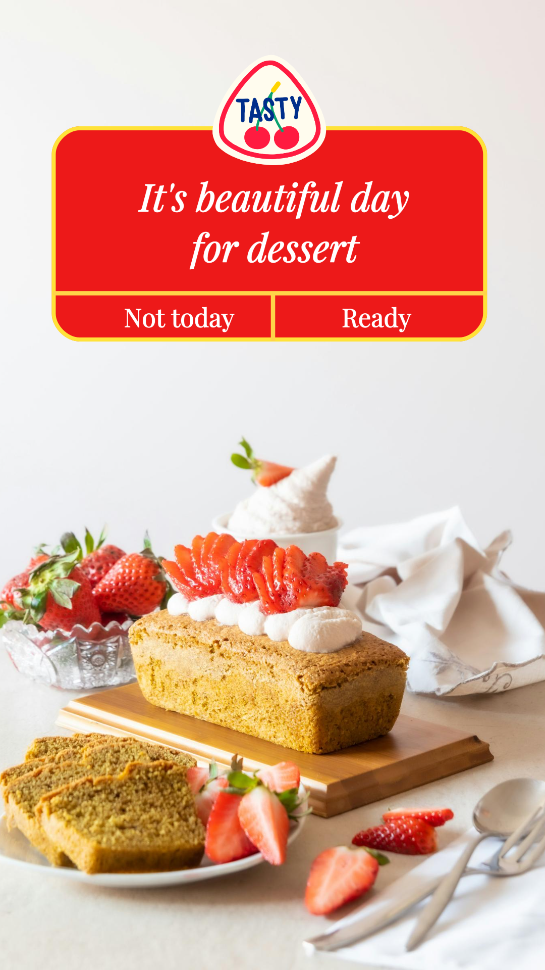 Poster Pemasaran Makanan dan Minuman Instagram Story Gaya Halus