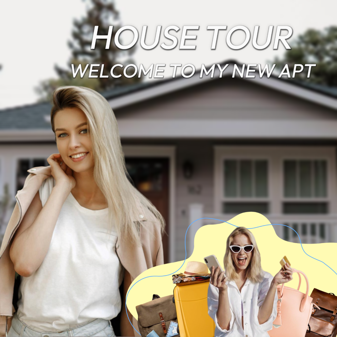 Home Tour Vlog Miniatura do Youtube