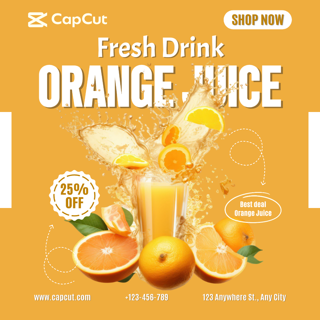 Food & Beverage Marketing Poster Promotion Instagram Post