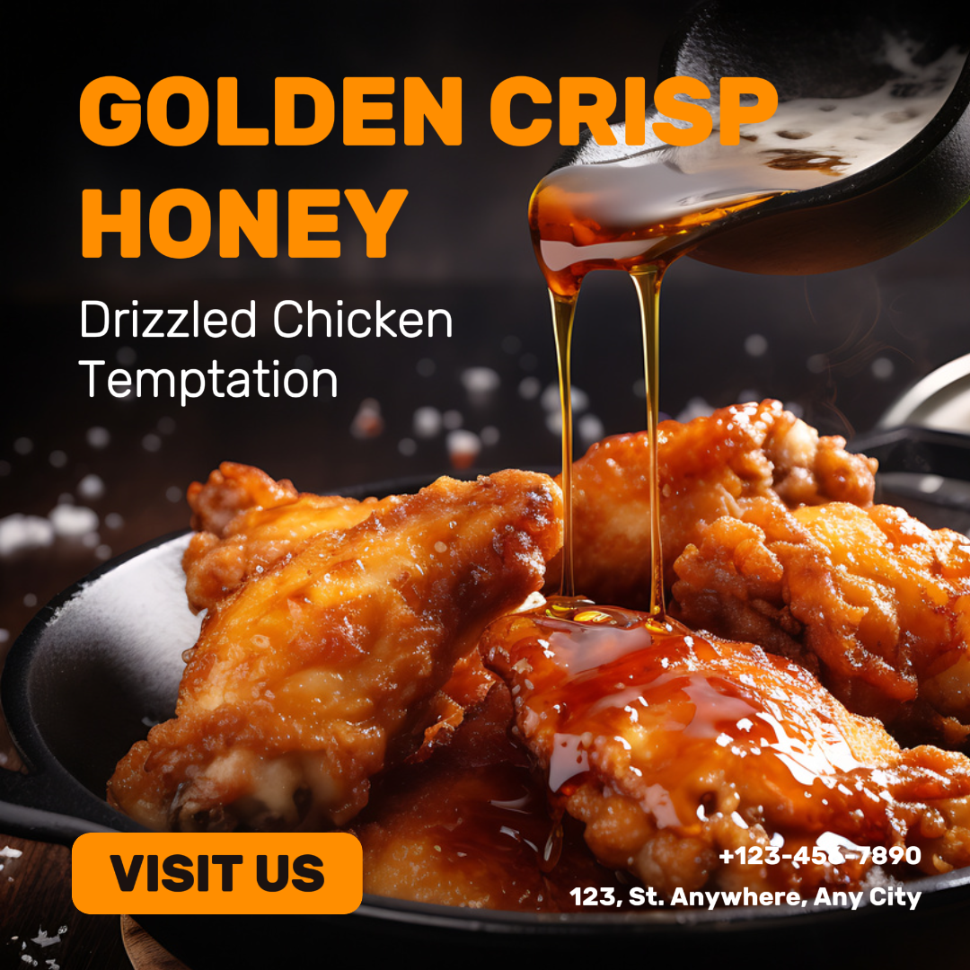 Pollo Frito De Comida