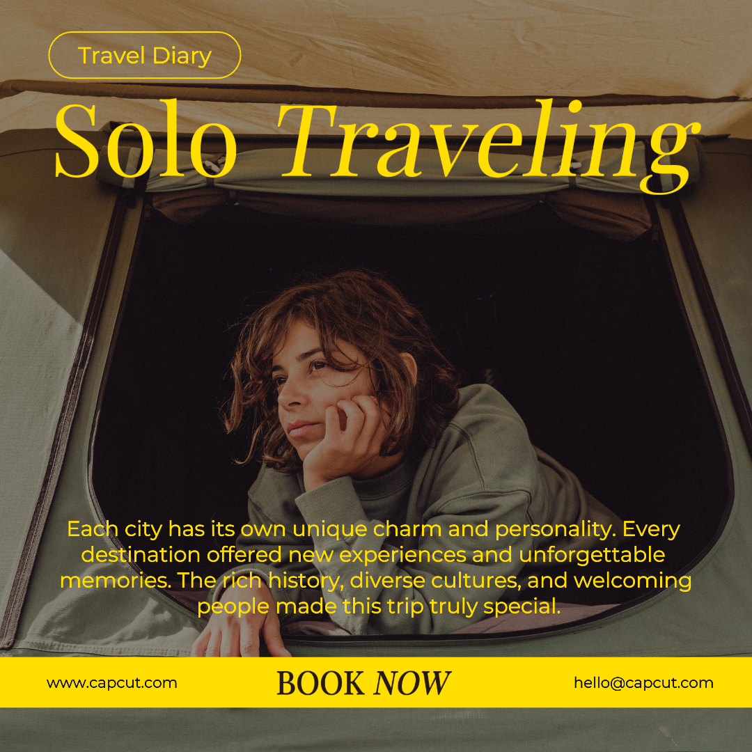 Viaje - IG Post - Creativo - Solo Traveling