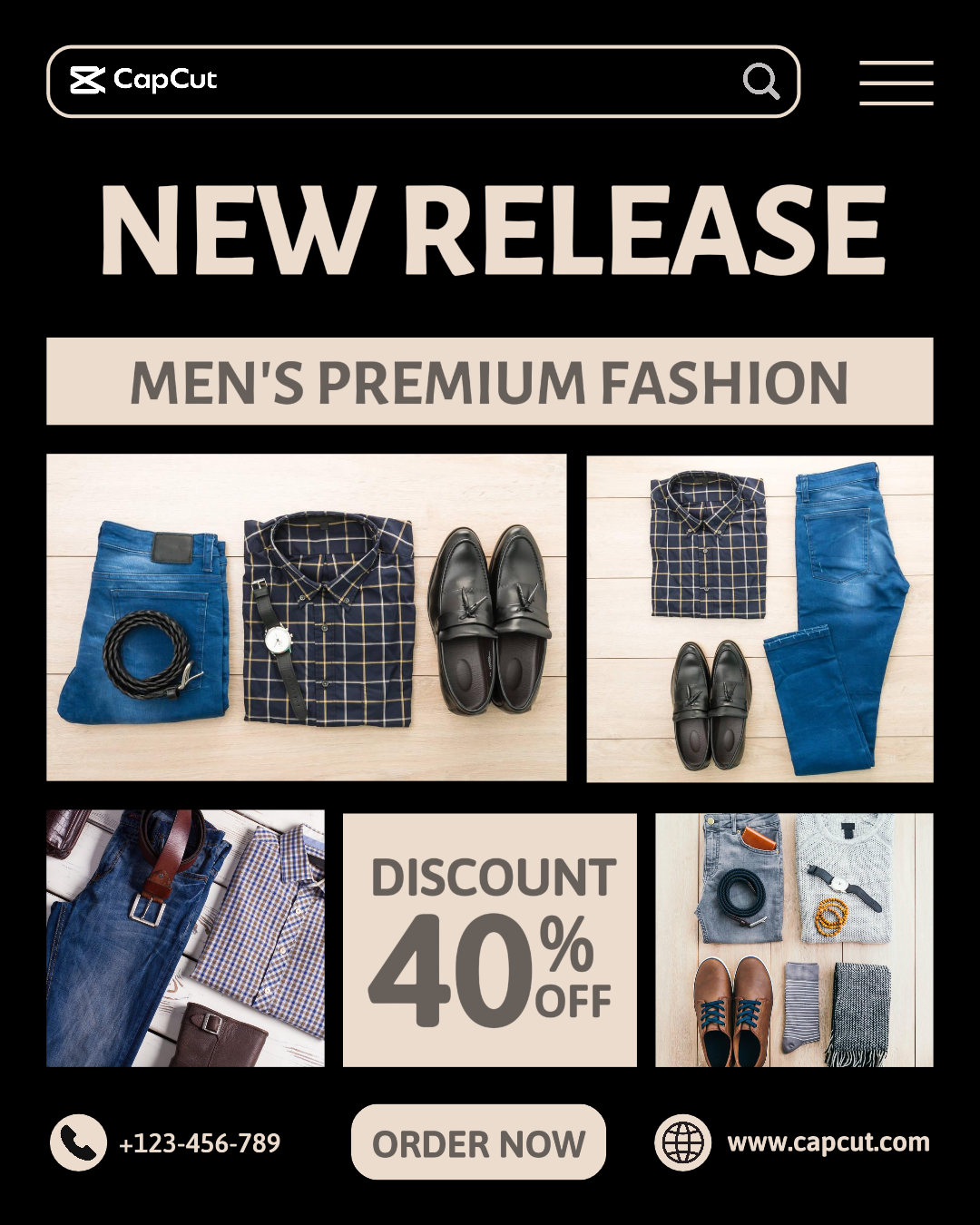 capcut template cover