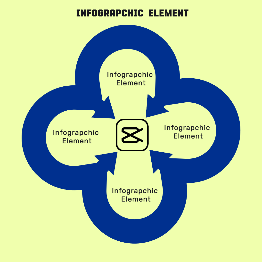 Non-Marketing Infographic Blue Flower