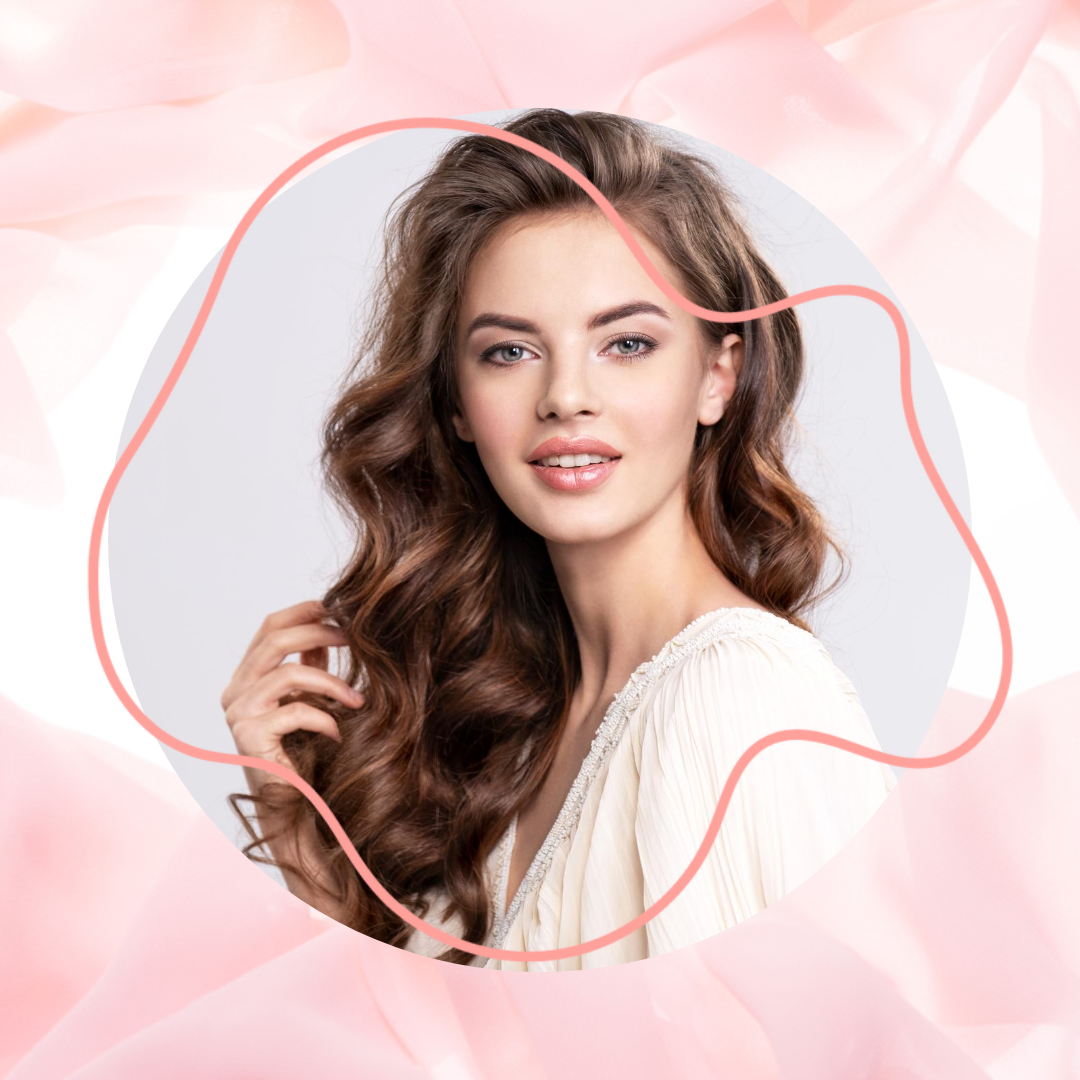 Foto de perfil do Instagram sem marketing Linha abstrata rosa suave