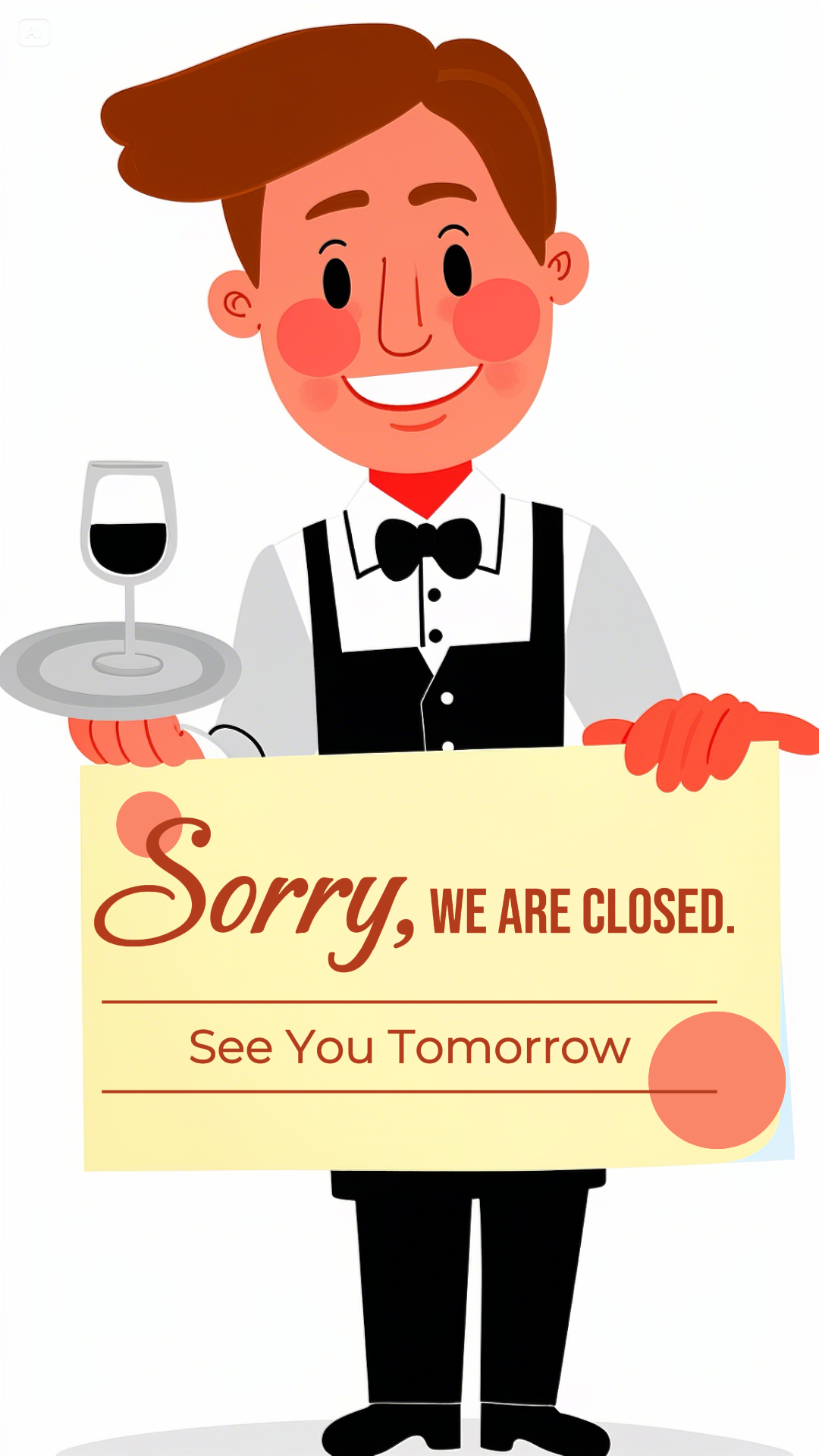 business and office creative poster TikTok we are Close 