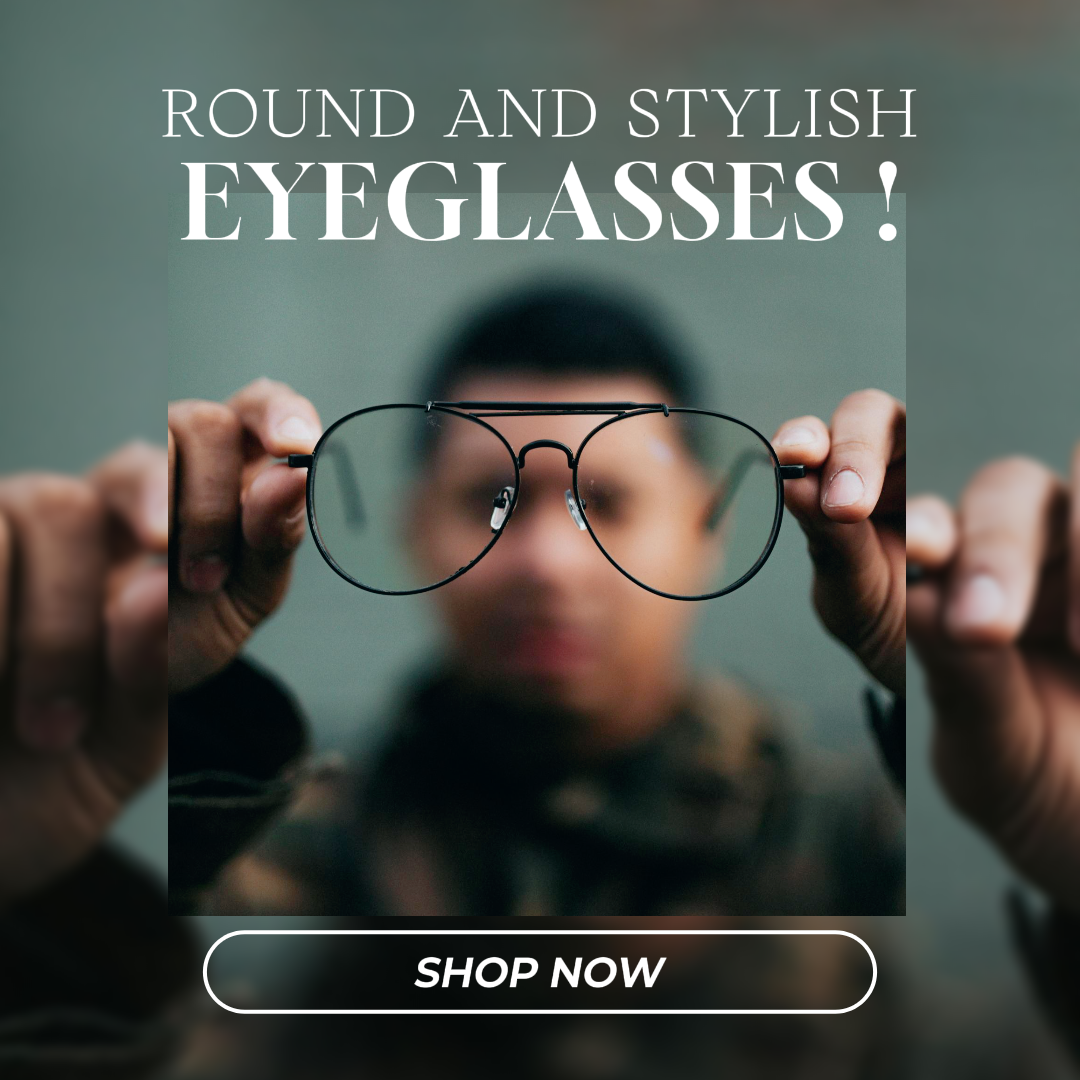 Jawelry and Accessories Marketing Poster Product Display Glasses Instagram Post