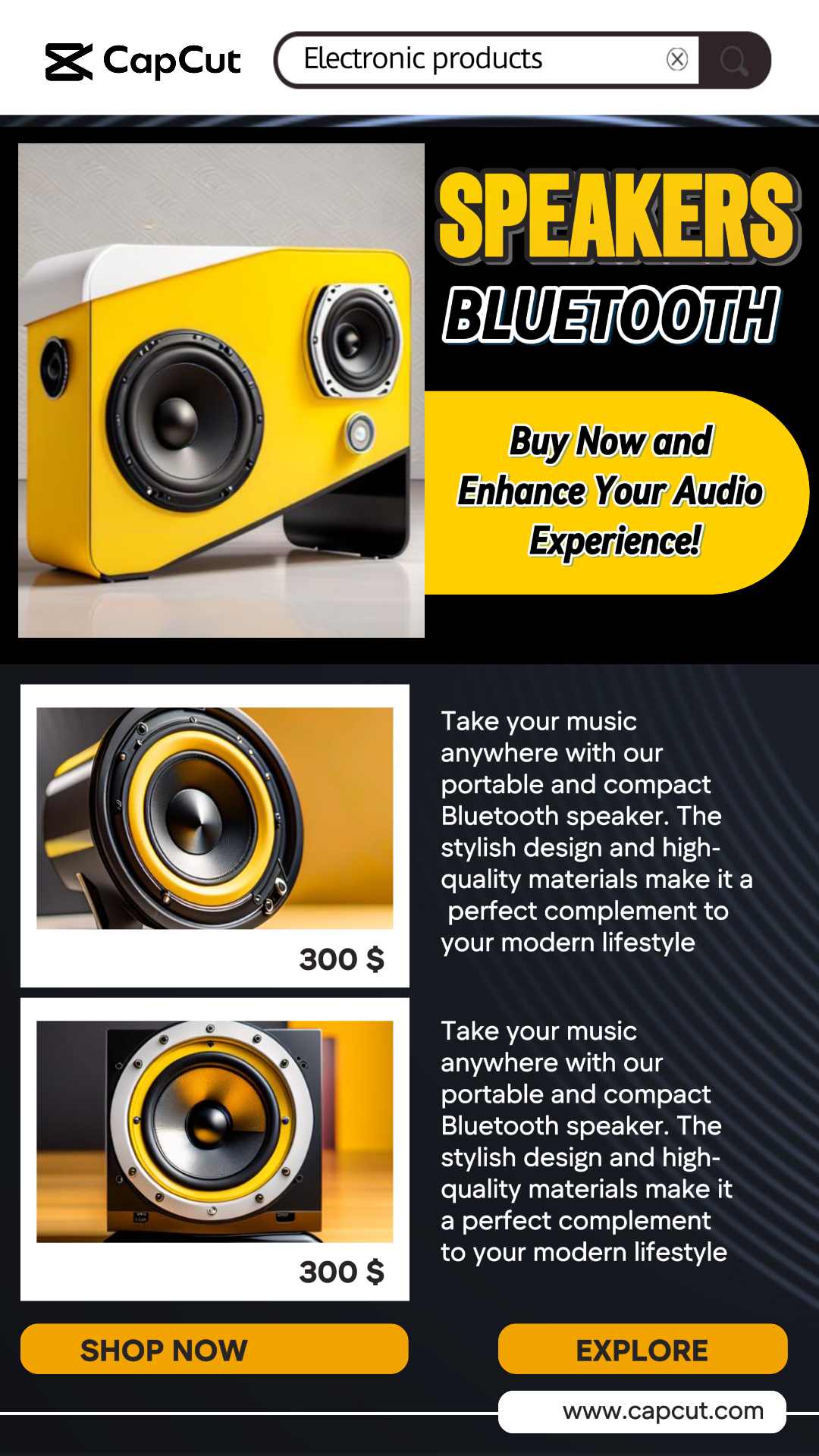 capcut template cover