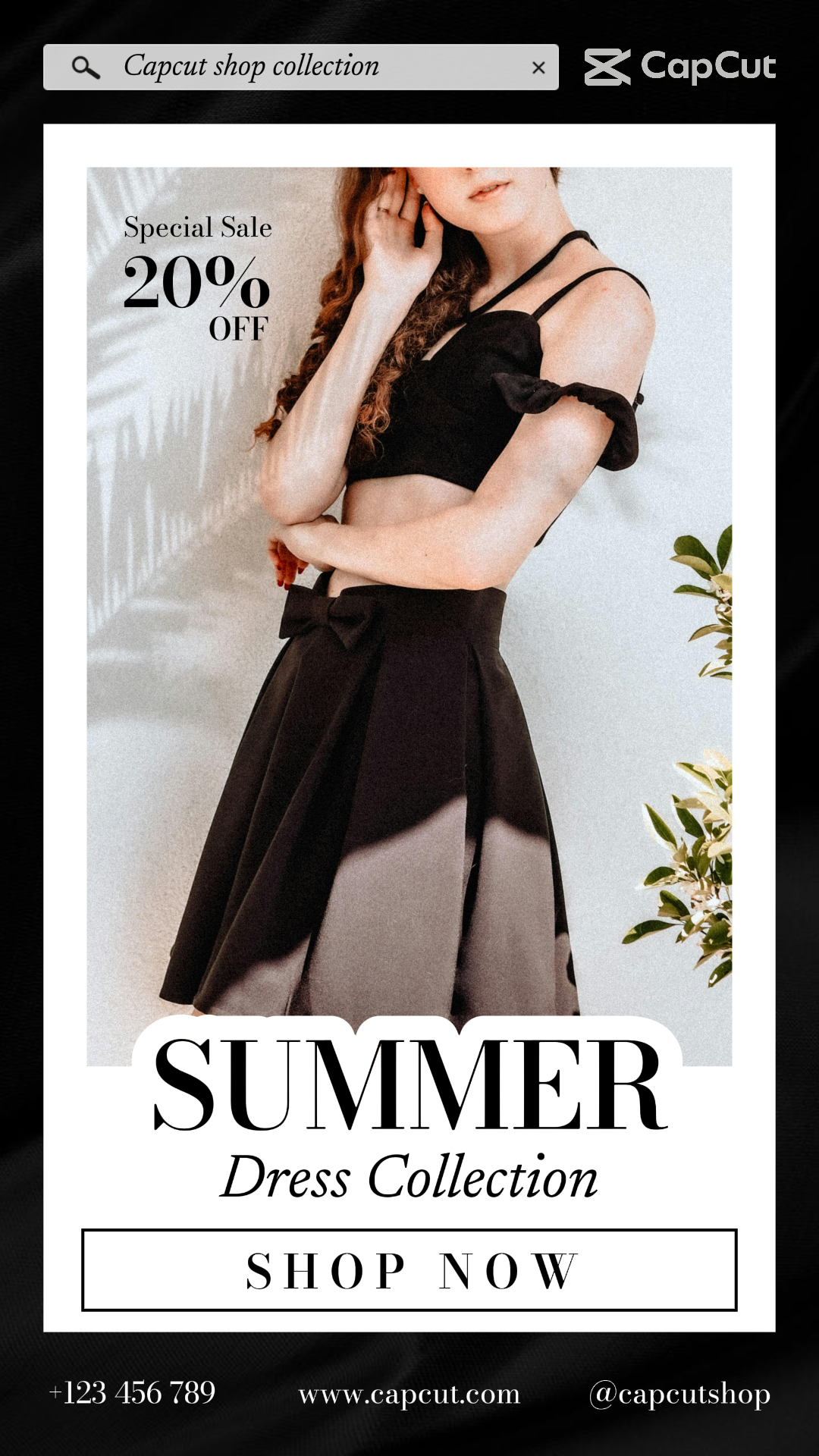 capcut template cover