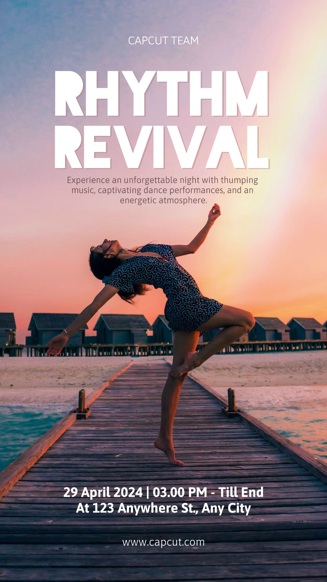 Póster De Evento De Fiesta Historia De Instagram Estilo Delicado