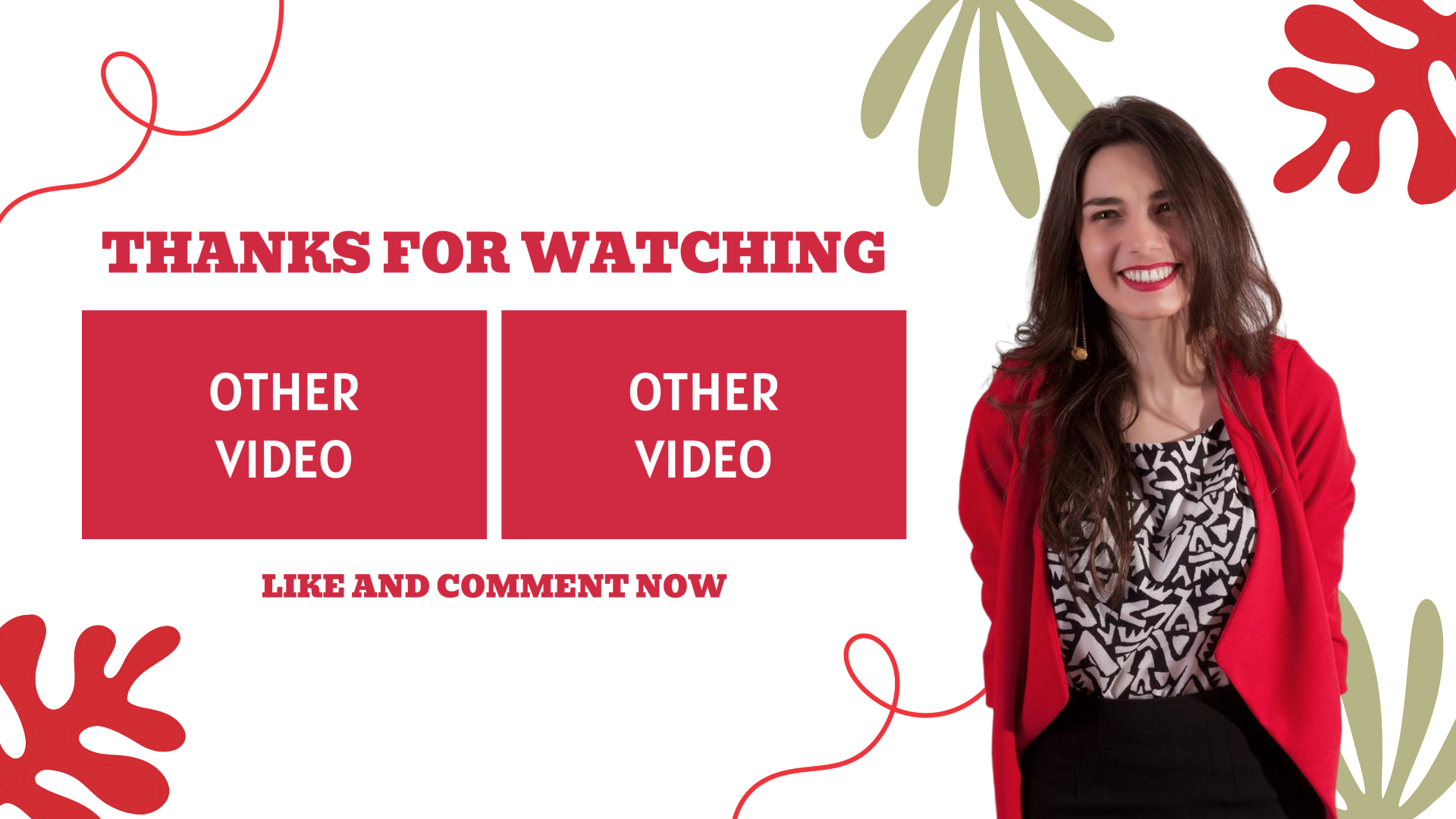 Pofessional Layar Akhir Youtube non-pemasaran