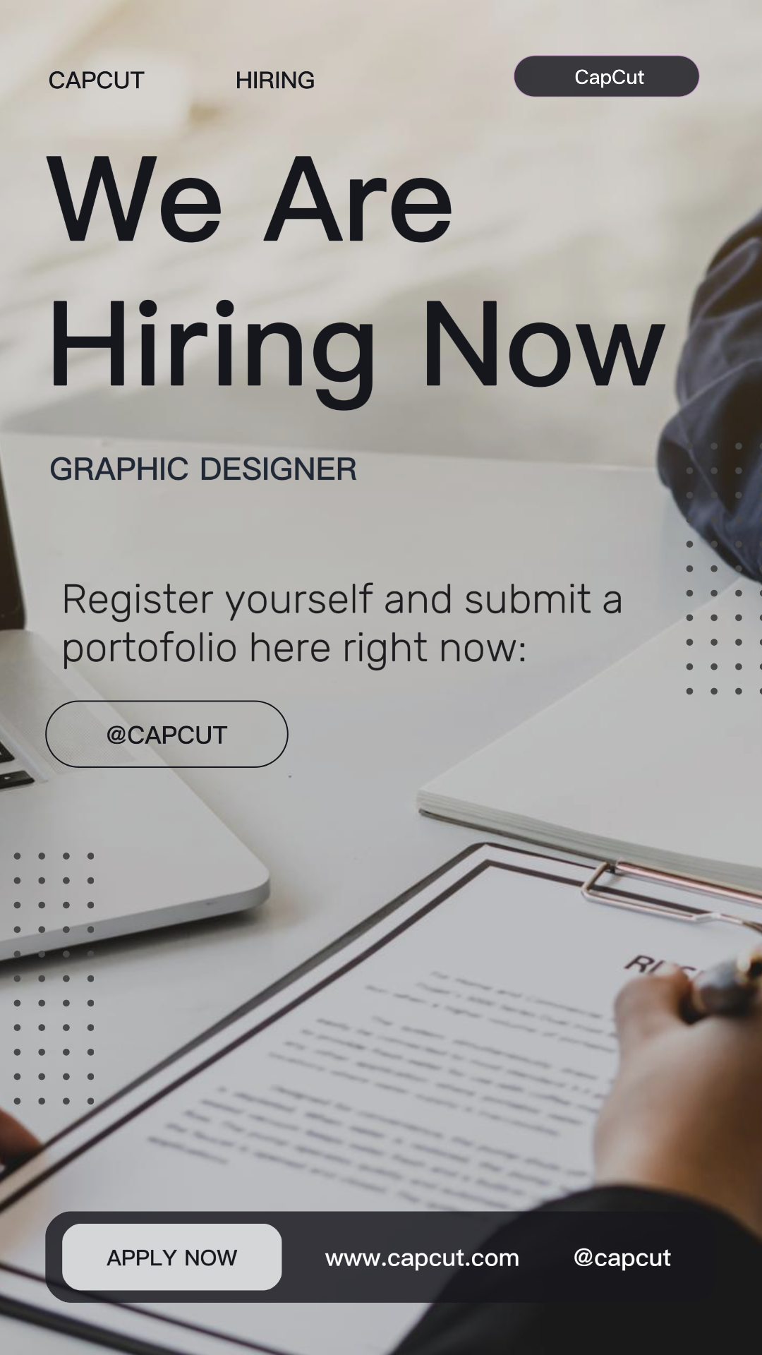 capcut template cover