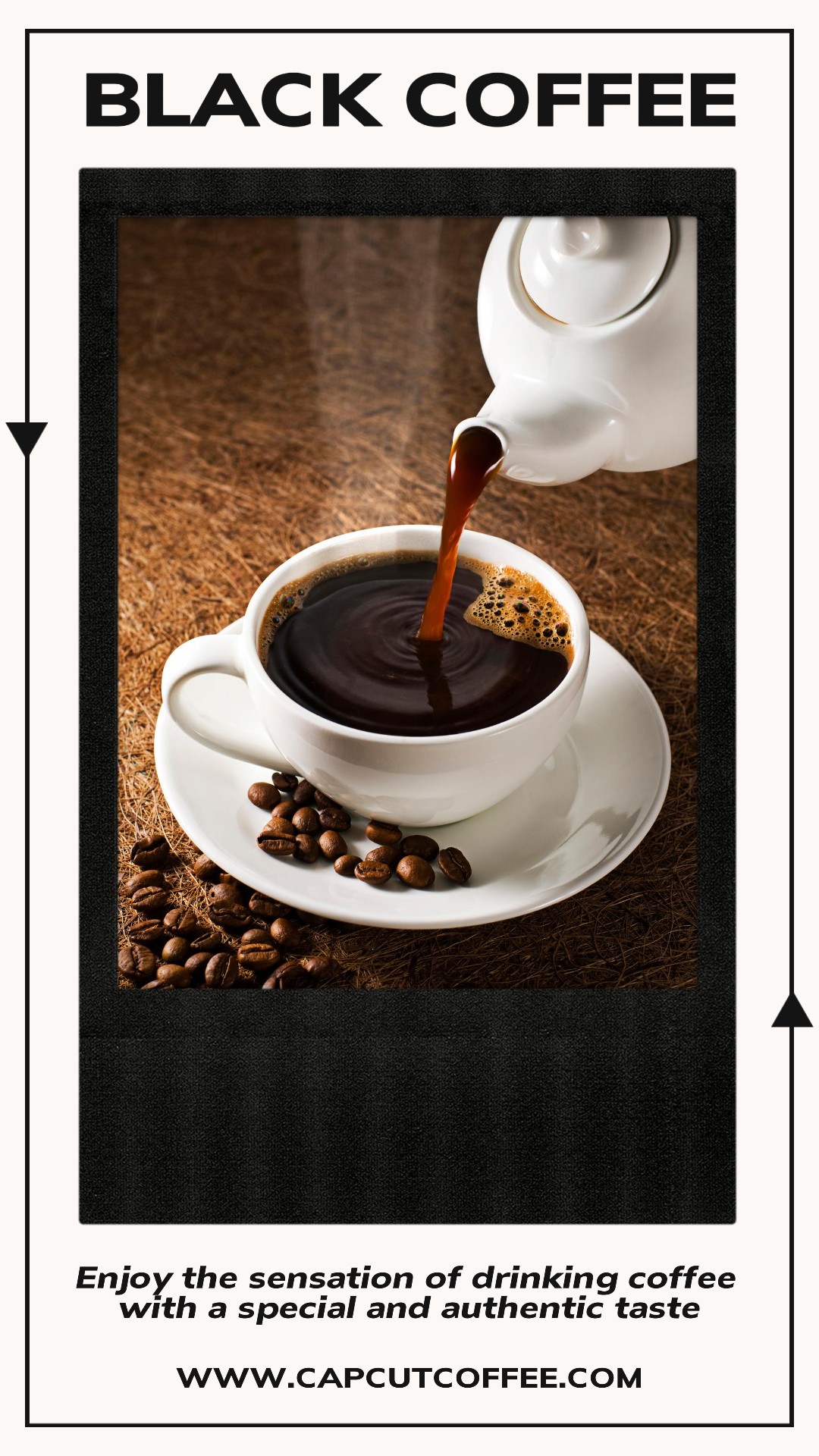 Promoción De Bebidas De Café Historia De Instagram