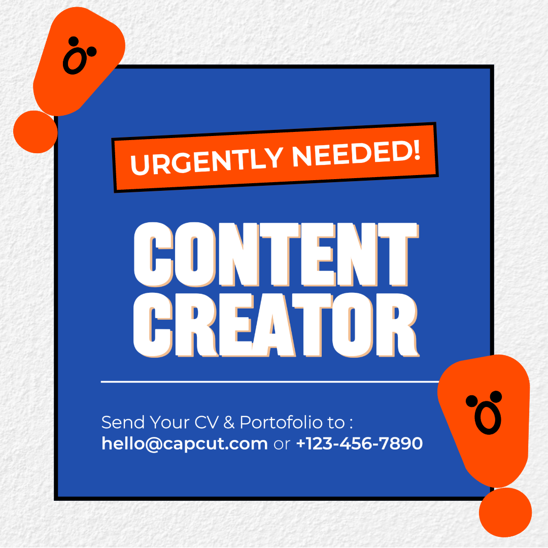 Business and Office - Maketing Poster Contratação Instagram Post