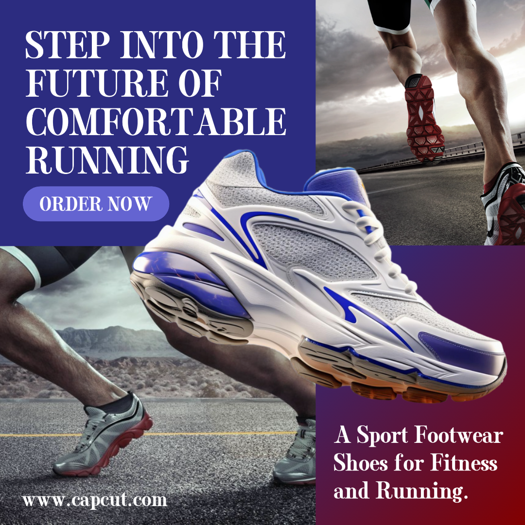 Cartel De Marketing De Zapatos Exhibición De Productos Para Calzado Deportivo Calzado