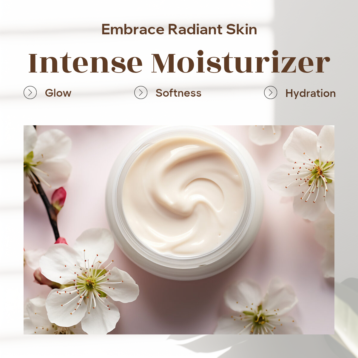 Beleza e cuidados pessoais Exposição de produtos Apresentação detalhada