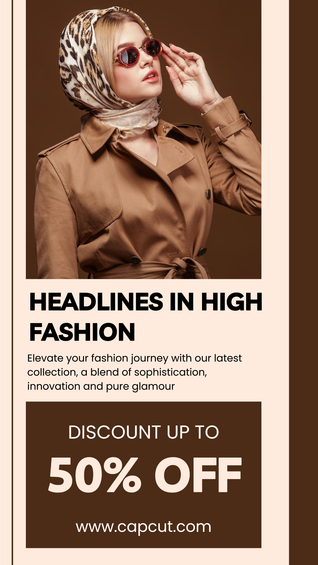 História do Instagram da Alta Promoção da Moda