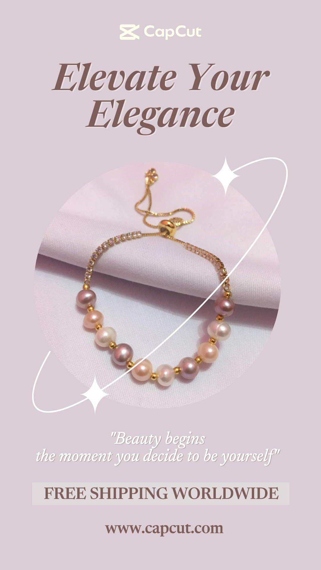Bijoux et accessoires Affichage des produits Livraison gratuite Promotion Instagram Story