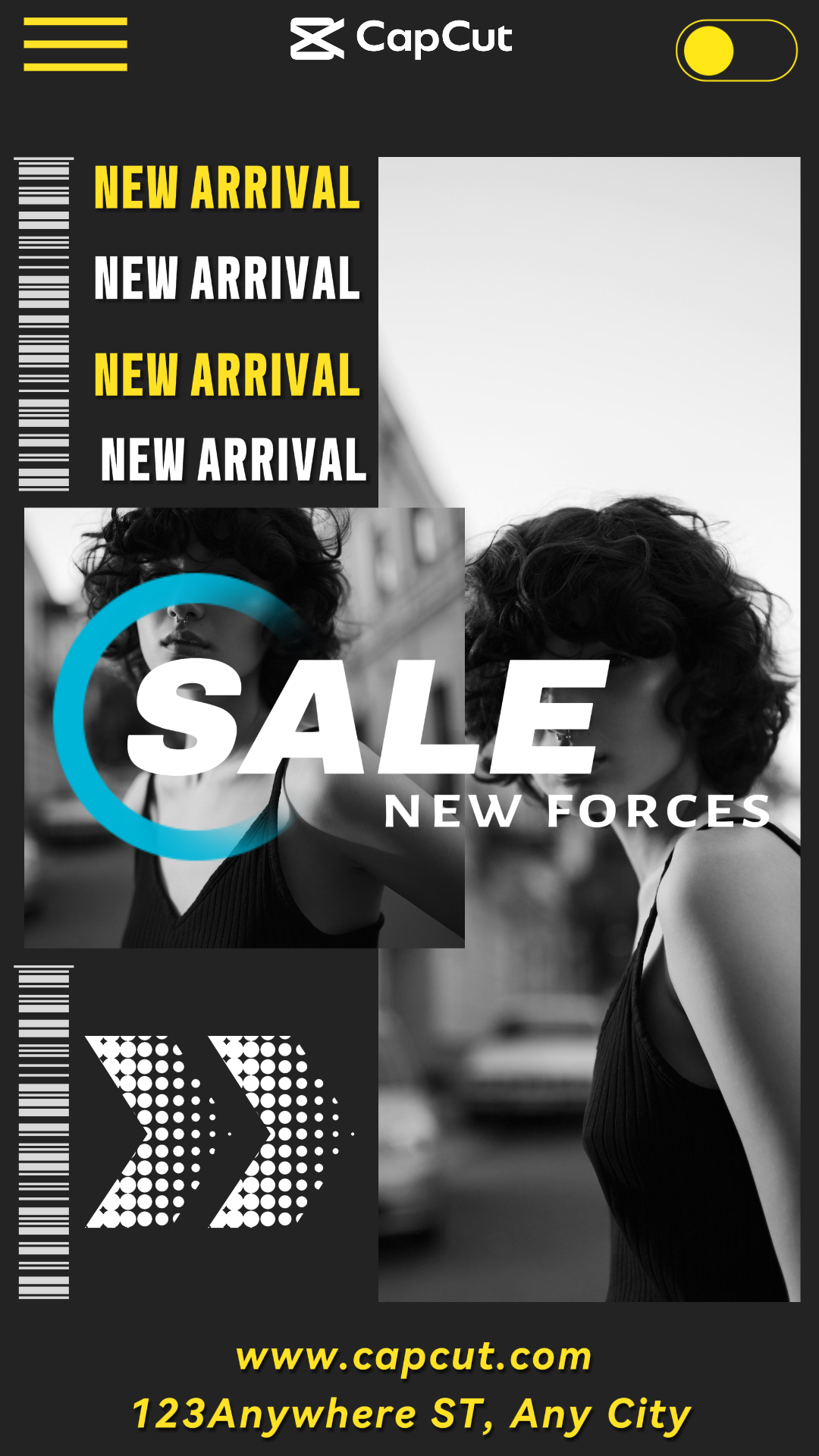 capcut template cover