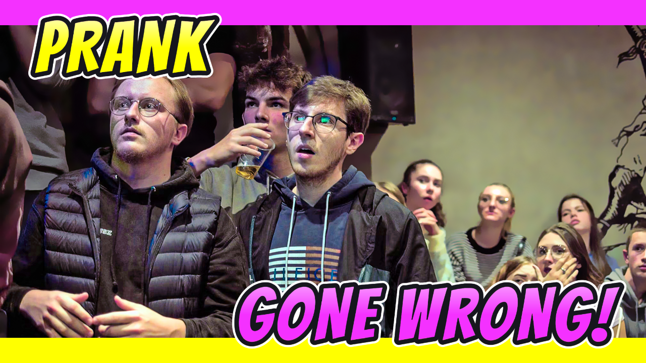 Youtube Thumbnail - Reaction - Prank Gone Wrong!