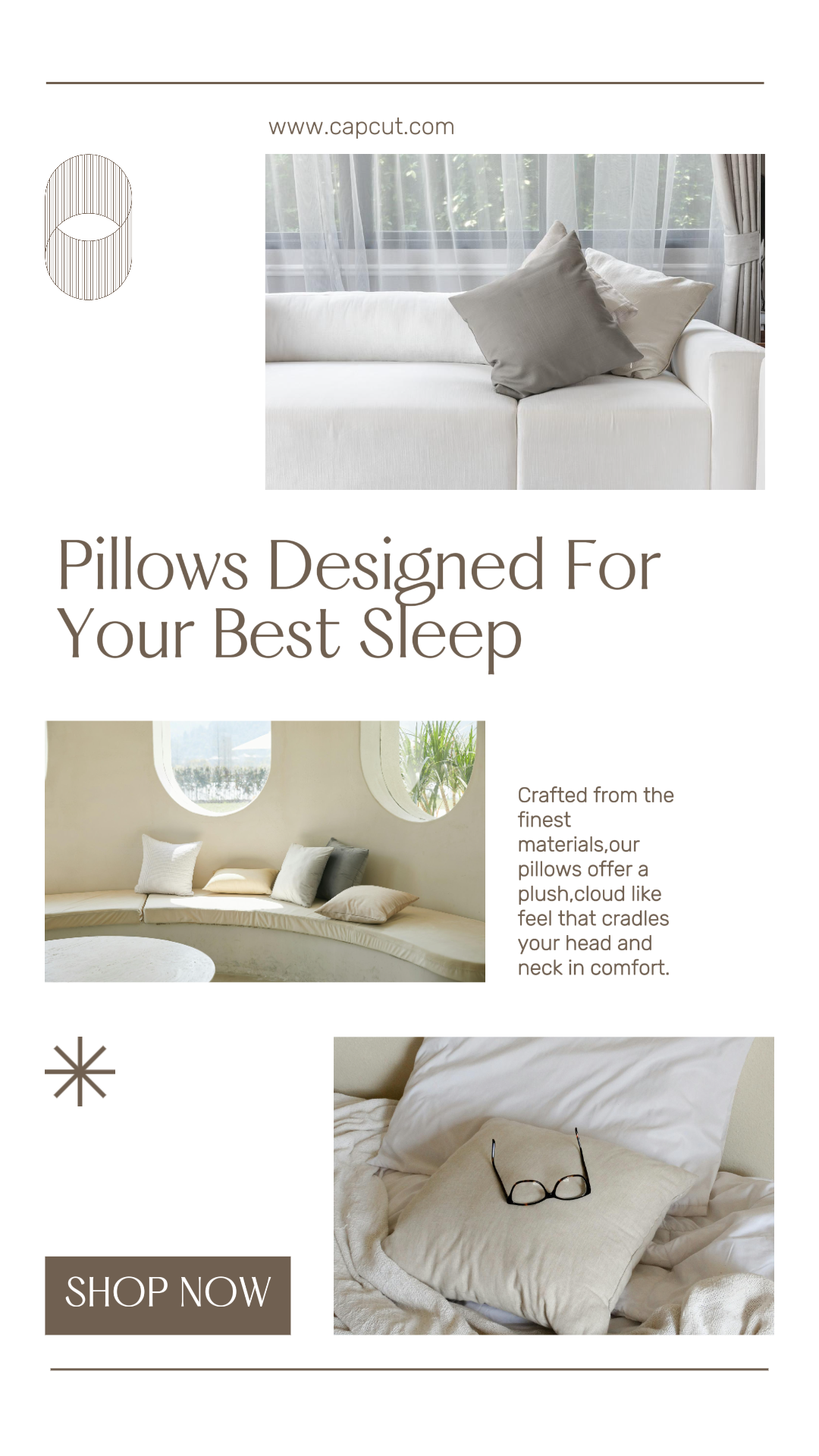 Accesorios para el hogar y exhibición de productos de muebles Historia de Instagram