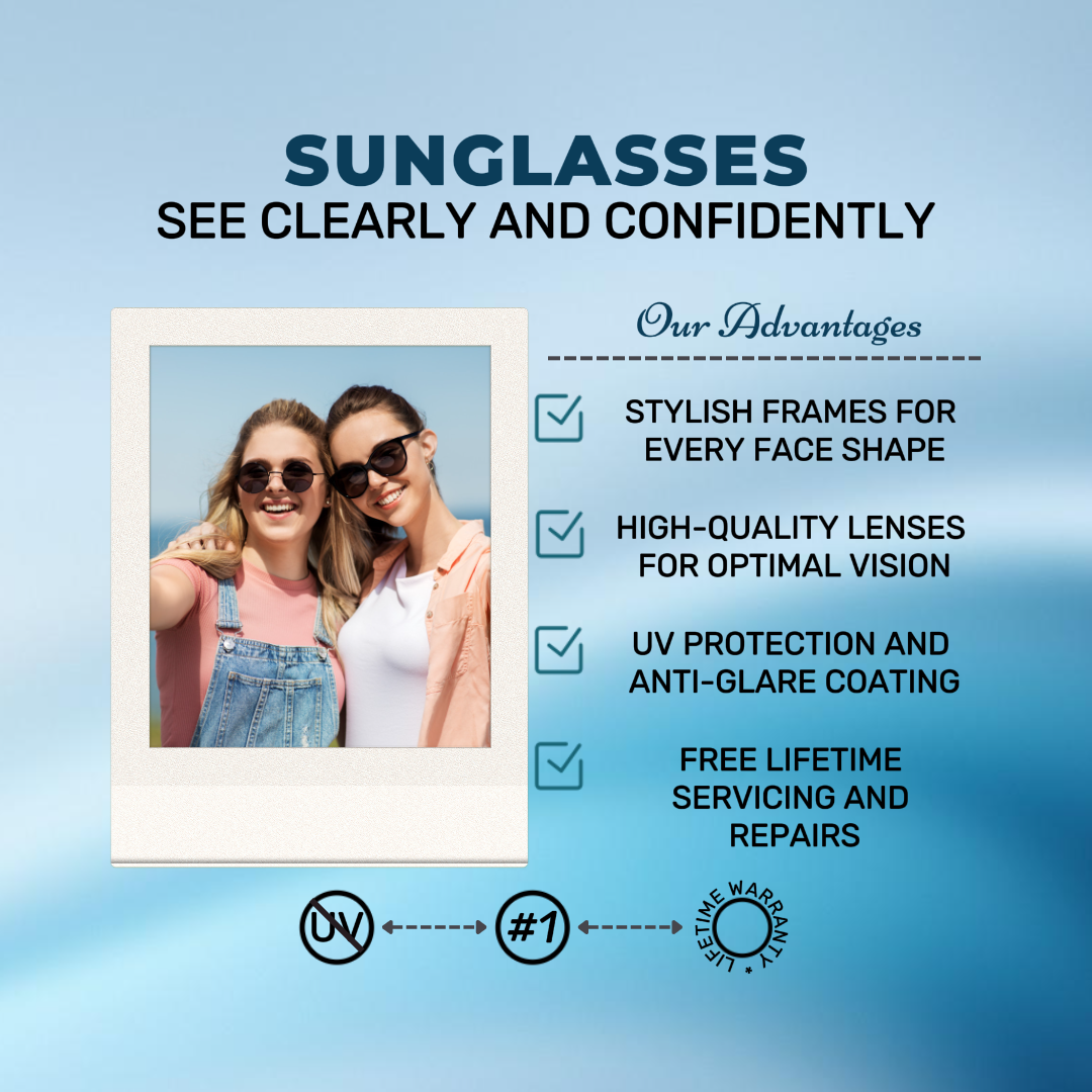 E-Commerce Schmuck und Accessoires Sonnenbrillen / Gläser Produktanzeige Detil Page Minimalist 