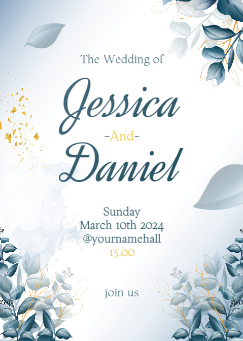 Undangan Pernikahan Non-pemasaran