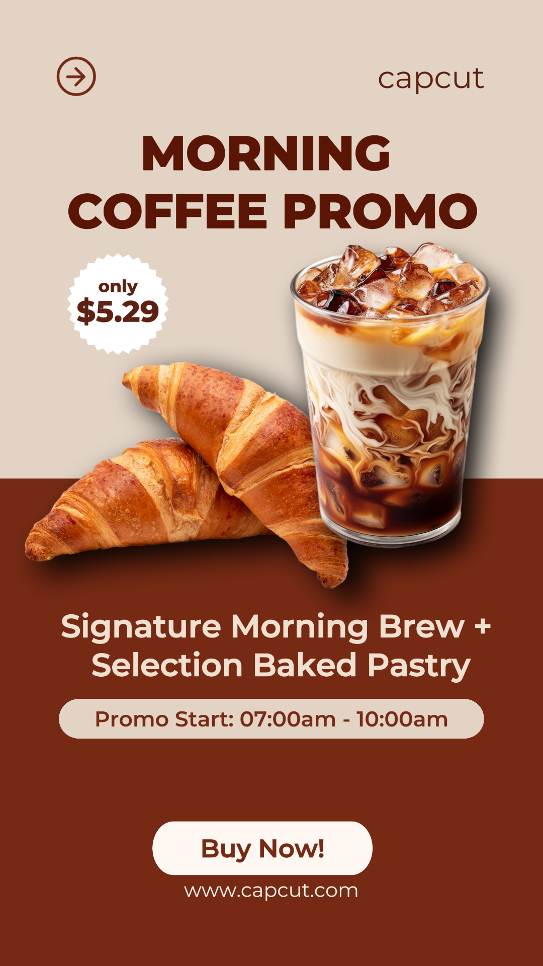 Food Coffe Shop Promotion Instagram Story