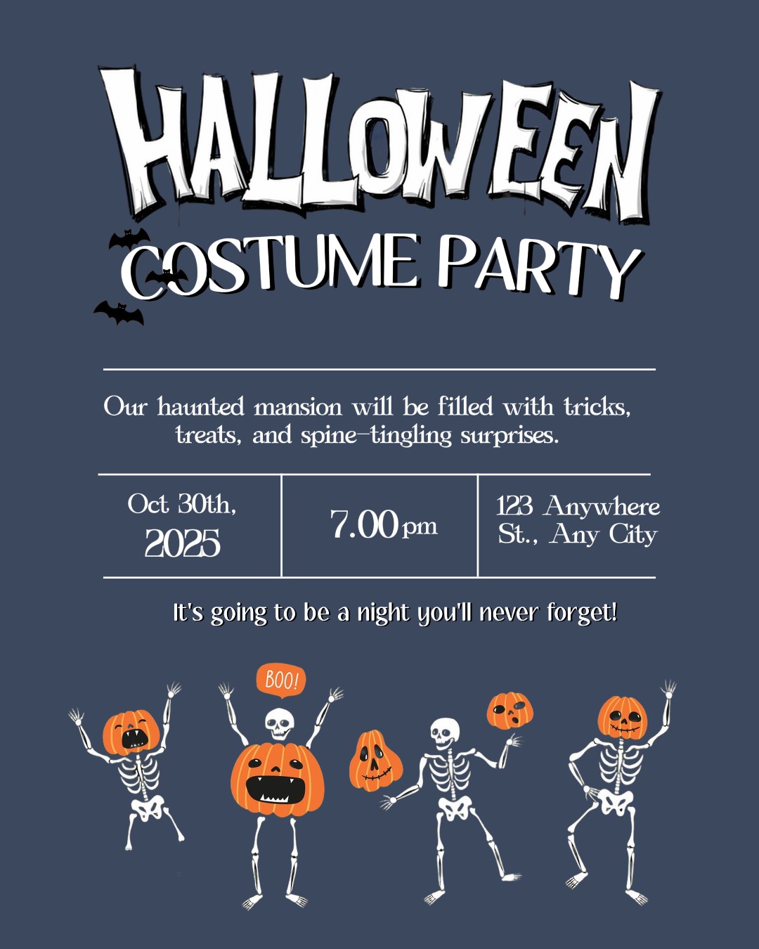 Fiesta De Disfraces De Halloween