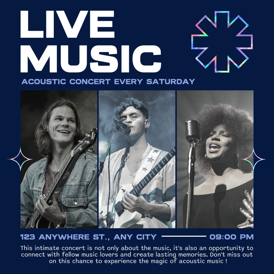 Outras Indústrias Live Music Instagram Post